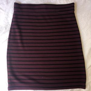 Forever 21 Striped Skirt